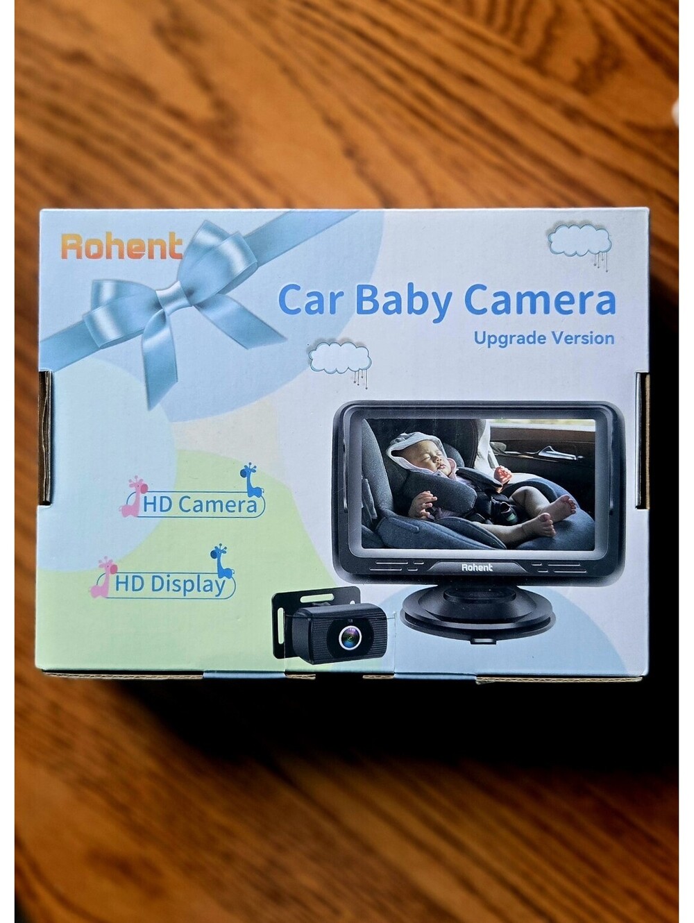 Rohent Car Baby HD Camera HD Monitor Kit, Model N06 ~ BRAND NEW In BOX